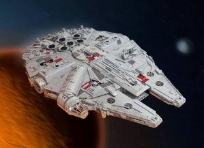 千年隼号图片,星际征途中的传奇飞船